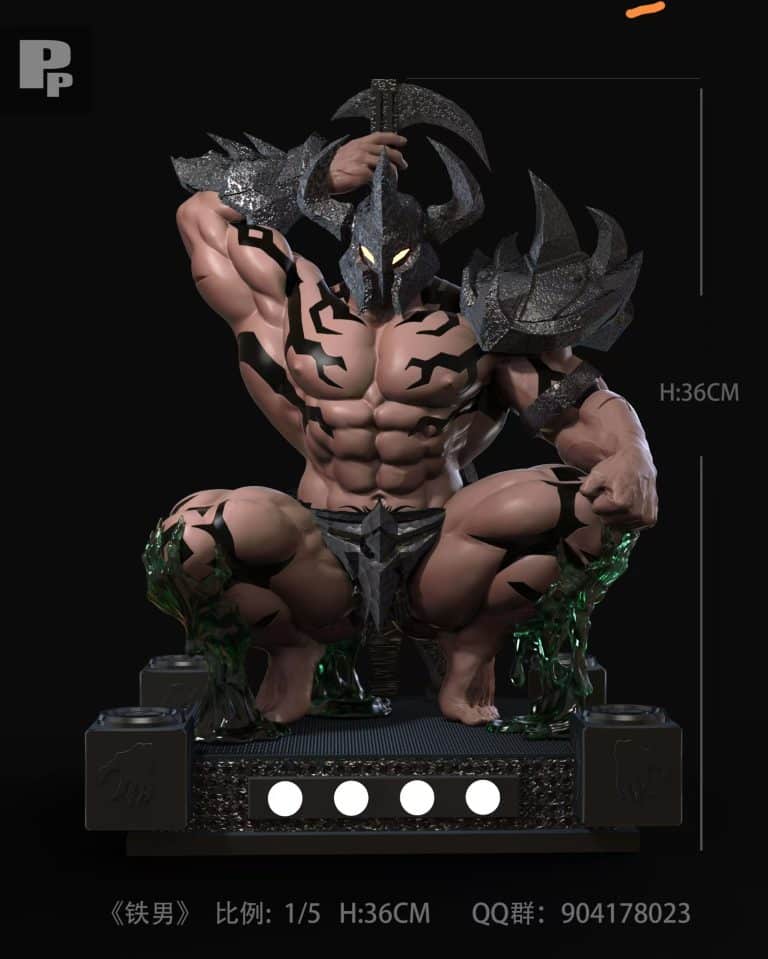 League of Legends PP Studio Mordekaiser Resin Statue 1