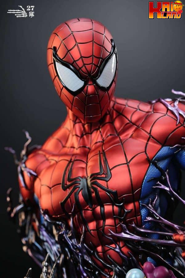 Marvel 27abyss Studio SpiderMan Bust V2 Resin Statue - Image 3