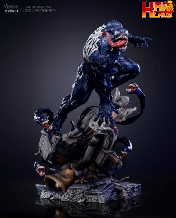 Marvel Pin Jiang Iron Studio Venom Resin Statue 2