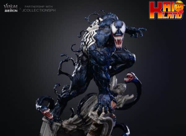 Marvel Pin Jiang Iron Studio Venom Resin Statue 4