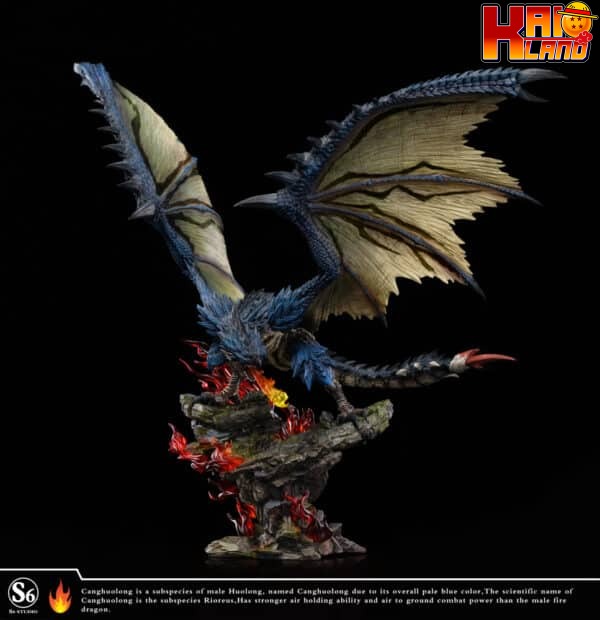 Monster Hunter S6 Studio Rathalos V2 Resin Statue 3