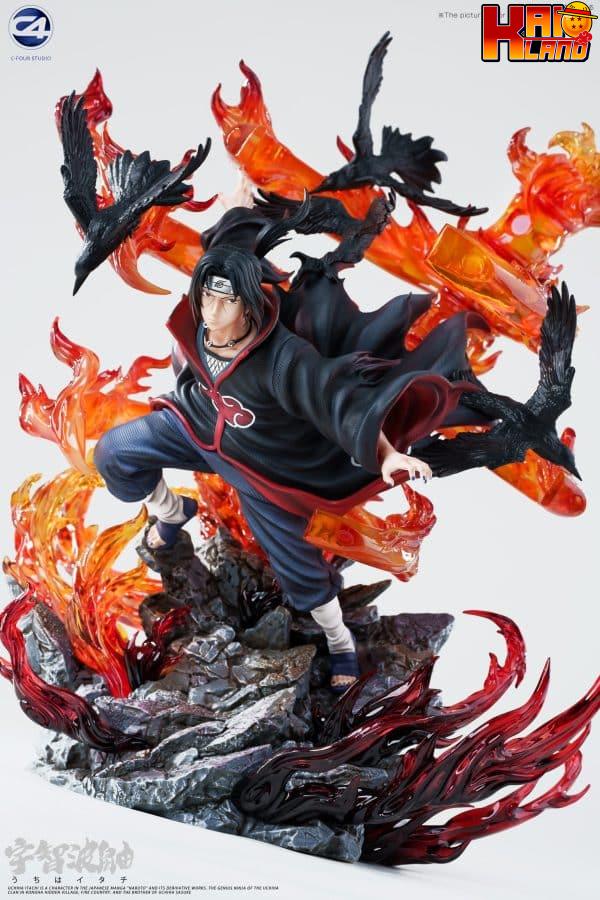 Naruto C4 Studio Uchiha Itachi Resin Statue 3 scaled