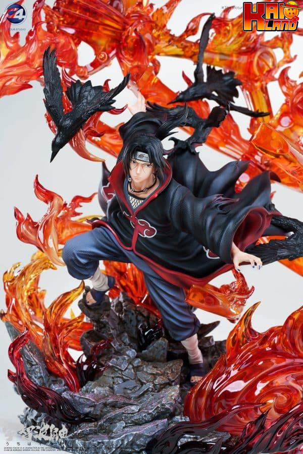 Naruto C4 Studio Uchiha Itachi Resin Statue 5 scaled