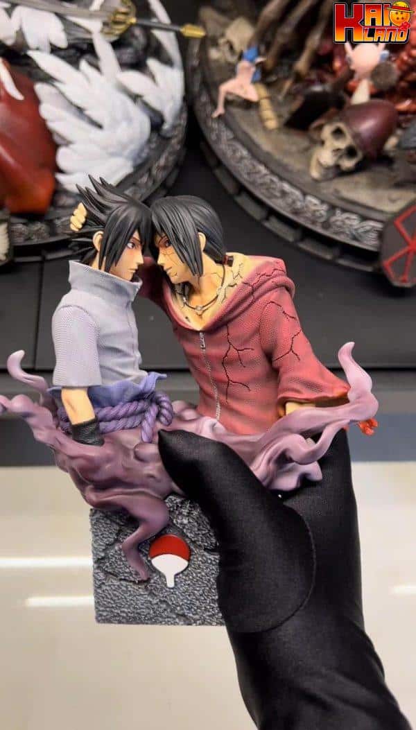 Naruto Ventus Studio Sasuke x Itachi Resin Statue 0