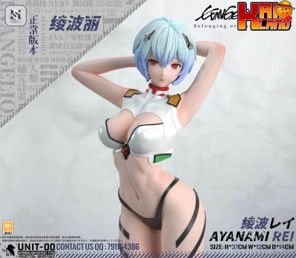 Neo Genesis Evangelion HS Studio Ayanami Rei Resin Statue 8