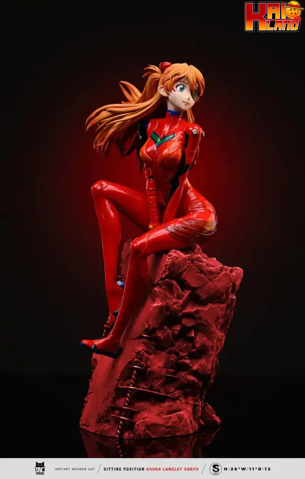 Neo Genesis Instant Noodes Cat Studio Asuka Langley Soryu EVA Resin Statue 1