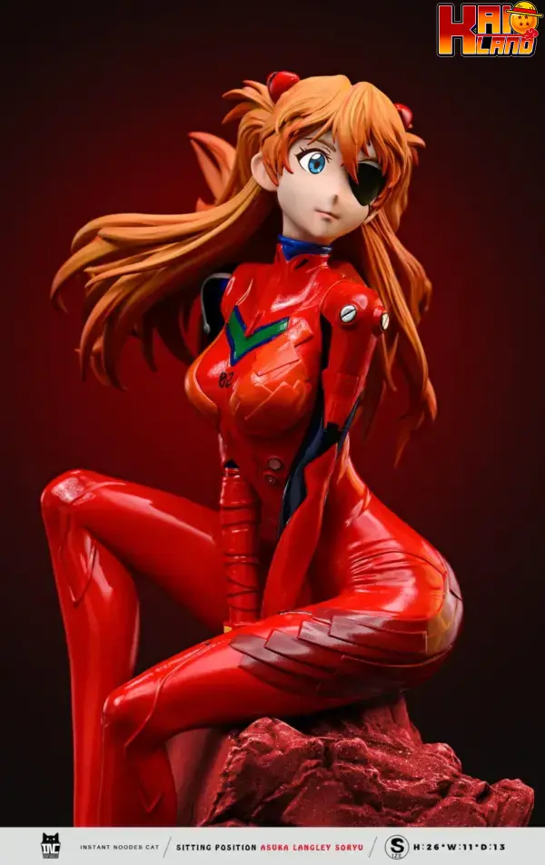 Neo Genesis Instant Noodes Cat Studio Asuka Langley Soryu EVA Resin Statue 4