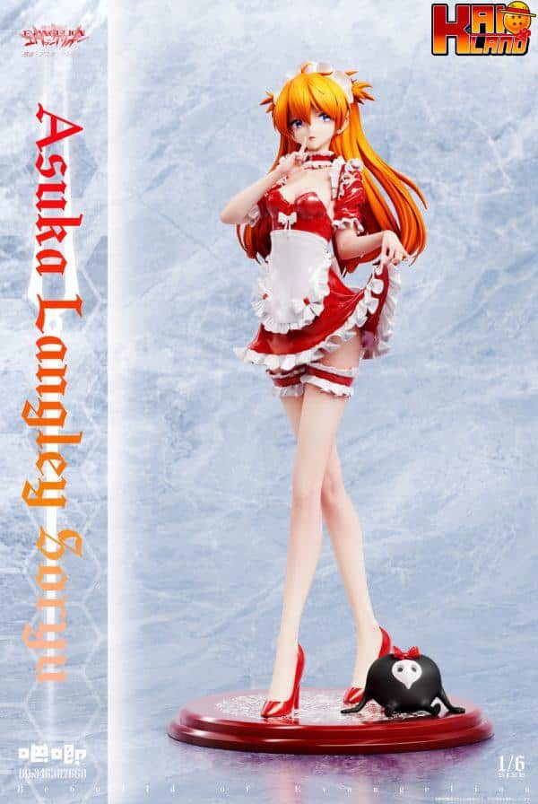 Neon Genesis Evangelion BaJi Studio EVA Asuka Resin Statue 3