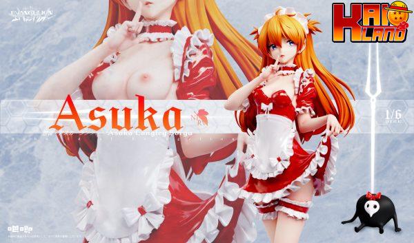 Neon Genesis Evangelion BaJi Studio EVA Asuka Resin Statue 9