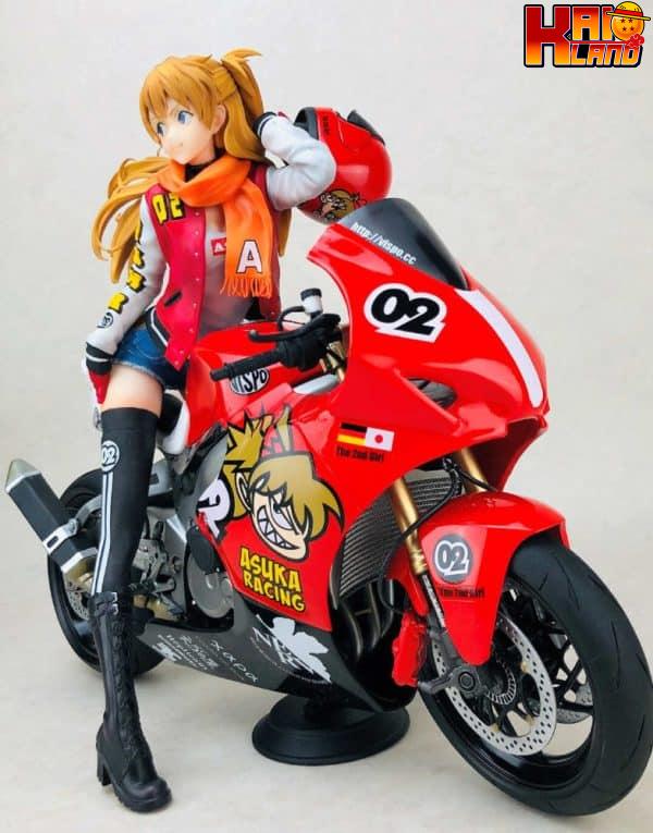 Neon Genesis LJS studio Evangelion Motorbike Asuka Resin Statue 2