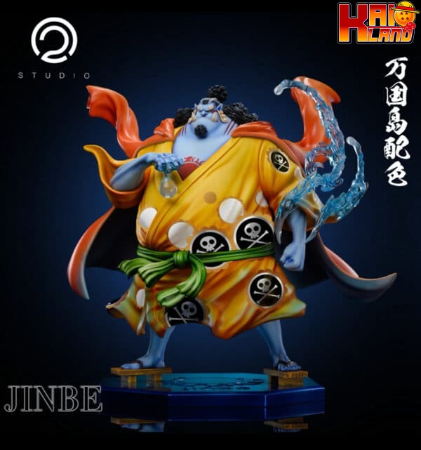 One Piece C2 Studio Jinbe Resin Statue 1