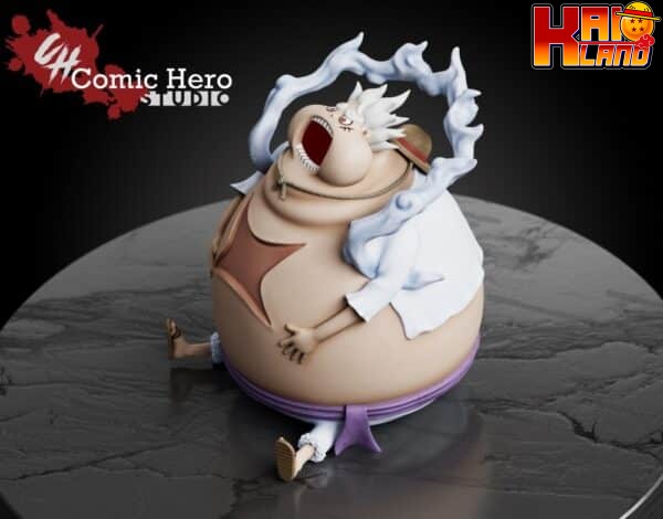 One Piece Comic Hero Studio Tank Nika Piggy Bank Resin Statue 3