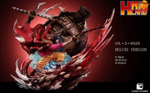 One Piece Cube Studio Gol D Roger Resin Statue 1