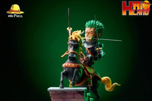 One Piece One Piece Studio Horse Riding Roronoa Zoro Resin Statue 2