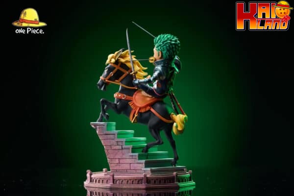 One Piece One Piece Studio Horse Riding Roronoa Zoro Resin Statue 4