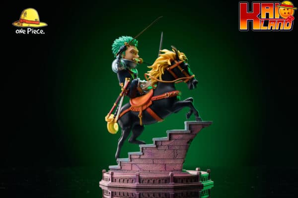 One Piece One Piece Studio Horse Riding Roronoa Zoro Resin Statue 5