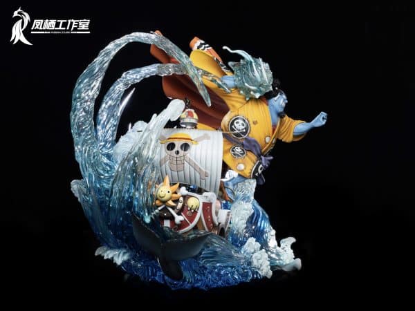 One Piece Phoenix Studio Jinbe Resin Statue 4 scaled