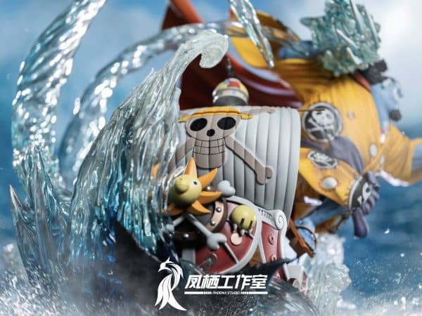 One Piece Phoenix Studio Jinbe Resin Statue 7 scaled