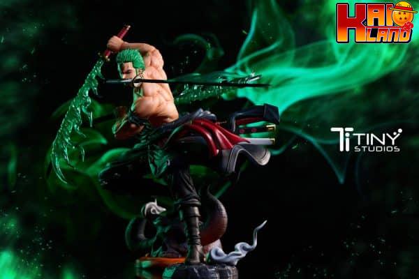 One Piece Tiny Studio Santoryu Zoro Resin Statue 2