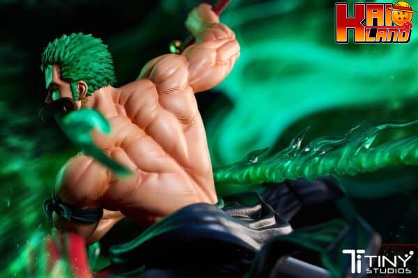 One Piece Tiny Studio Santoryu Zoro Resin Statue 5