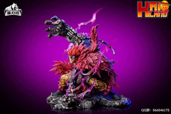 One Piece Violent Bear Studio Eustass Kid Resin Statue 3