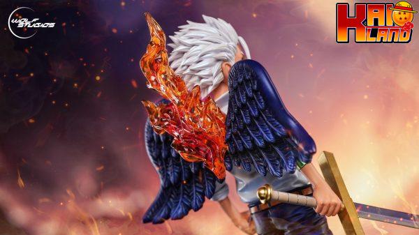 One Piece Wolf Studio Mihawk Seraphim Resin Statue 4