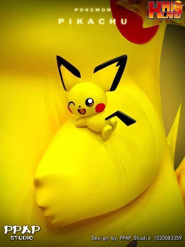 Pokemon PPAP Studio Pikachu Resin Statue 2