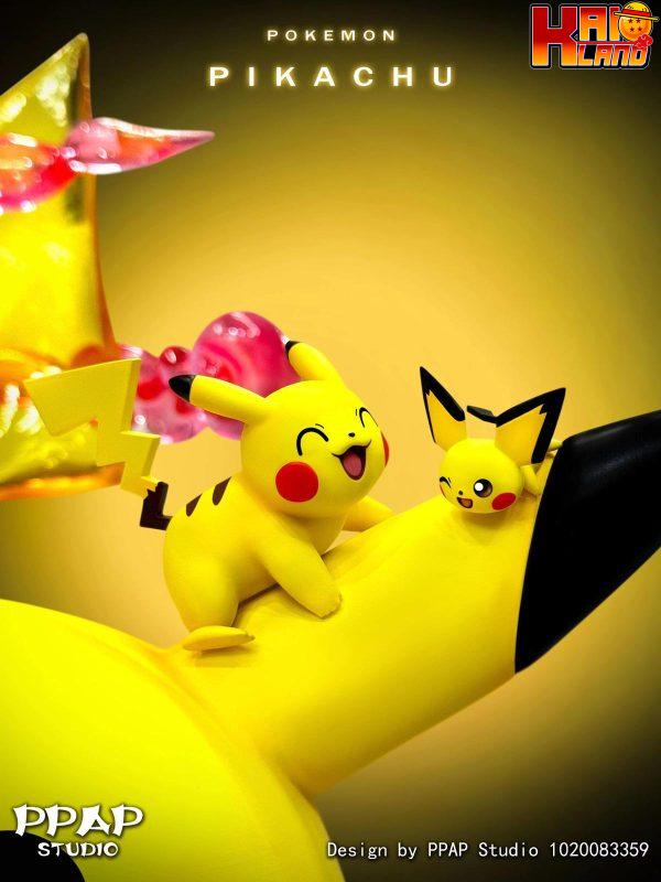 Pokemon PPAP Studio Pikachu Resin Statue 3