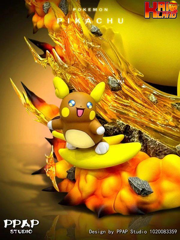 Pokemon PPAP Studio Pikachu Resin Statue 6