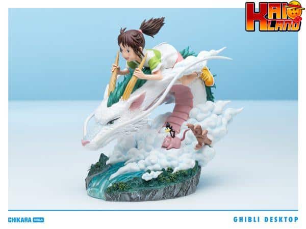 Spirited Away Chikara Studio Miyazaki Hayao Desktop Resin Statue 1