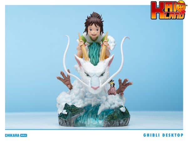 Spirited Away Chikara Studio Miyazaki Hayao Desktop Resin Statue 3