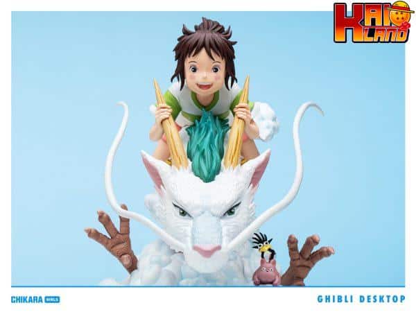 Spirited Away Chikara Studio Miyazaki Hayao Desktop Resin Statue 4