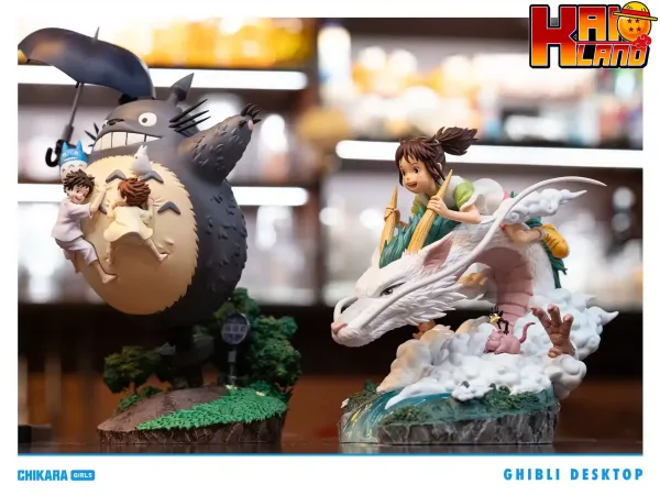 Spirited Away Chikara Studio Miyazaki Hayao Desktop Resin Statue