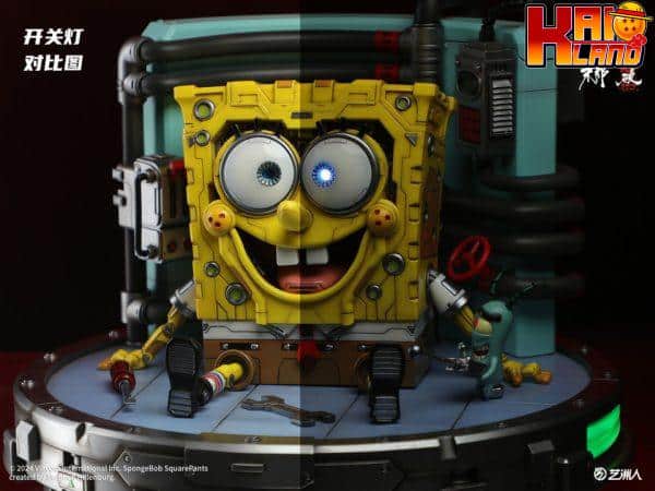 Spongebob Manas Studio Mechanical Spongebob Licensed Resin Statue 3