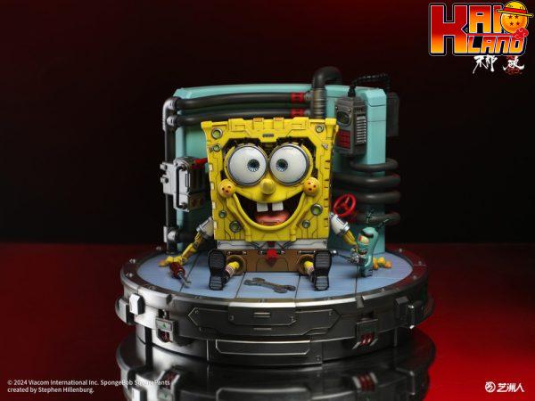 Spongebob Manas Studio Mechanical Spongebob Licensed Resin Statue 9