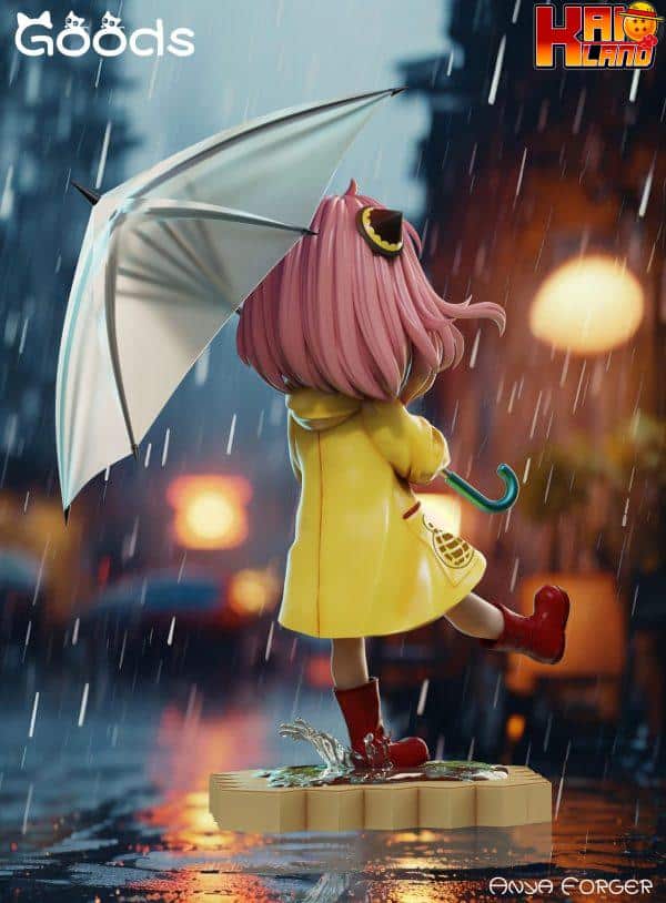 Spy x Family Goods Studio Raincoat Umbrella Anya Forger Resin Statue 3 scaled