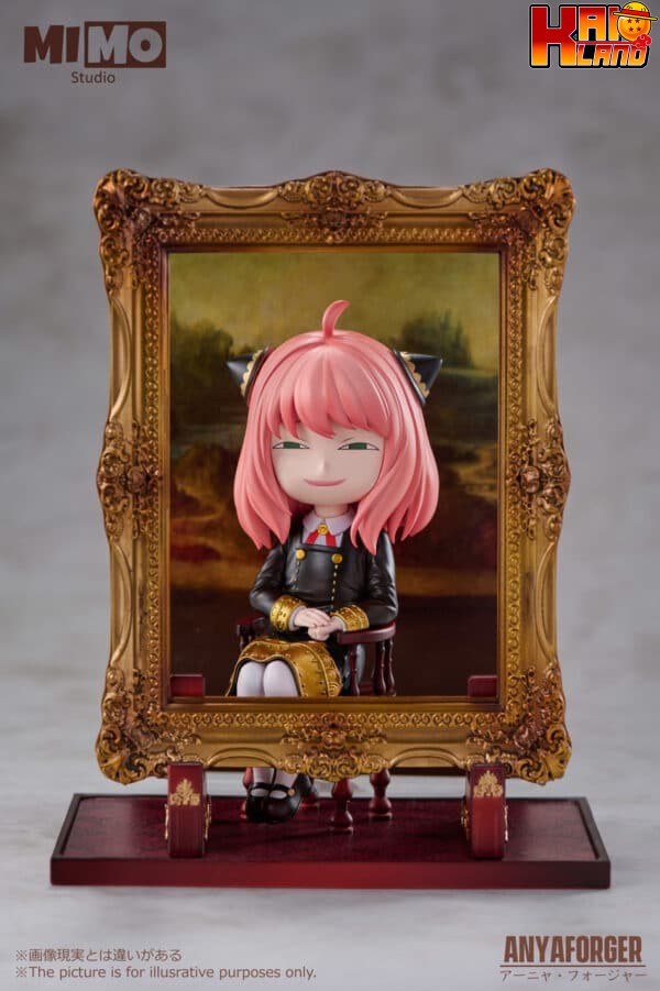 Spy × Family Mimo Studio Anya Cos Mona Lisa Resin Statue 2