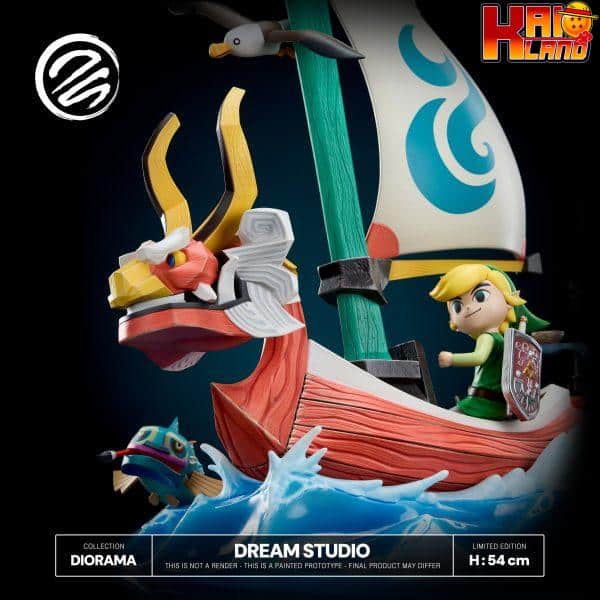 The Legend of Zelda Dream Studio King of Red Lions Diorama Resin Statue 4