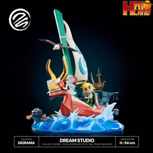 The Legend of Zelda Dream Studio King of Red Lions Diorama Resin Statue 8