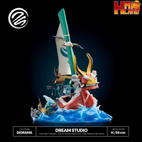 The Legend of Zelda Dream Studio King of Red Lions Diorama Resin Statue 9