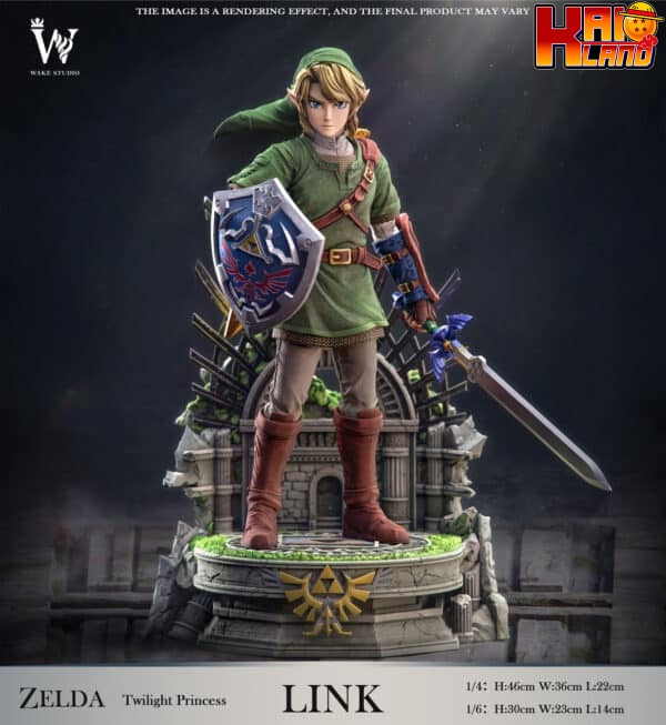 The Legend of Zelda Wake Studio Twilight Link Resin Statue 1