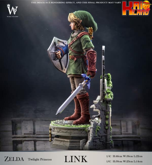 The Legend of Zelda Wake Studio Twilight Link Resin Statue 3