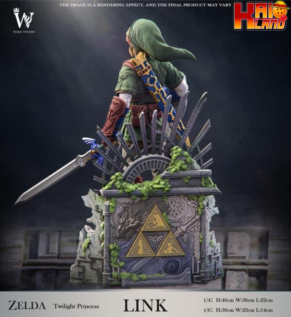 The Legend of Zelda Wake Studio Twilight Link Resin Statue 4