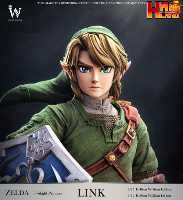 The Legend of Zelda Wake Studio Twilight Link Resin Statue 5