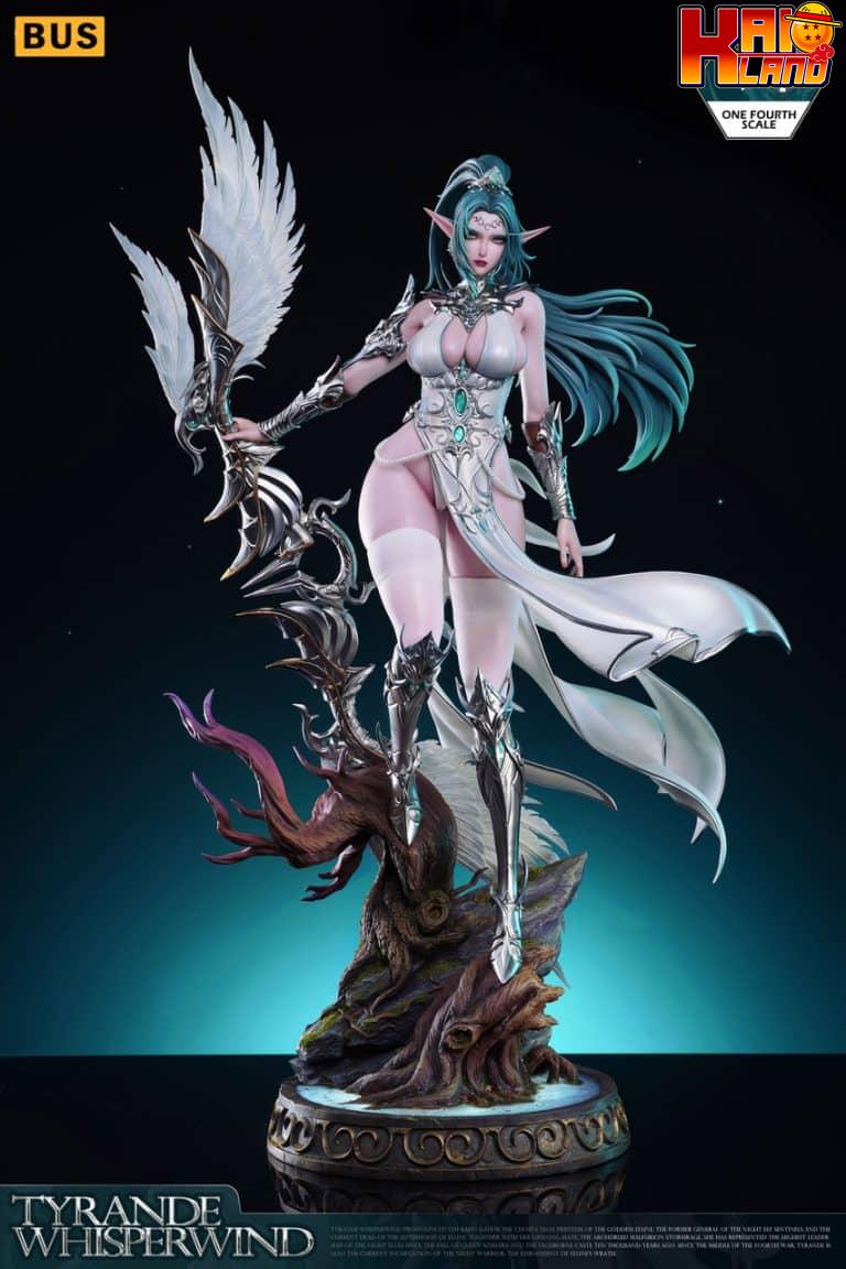 World of Warcraft BUS Studio Tyrande Whisperwind Resin Statue 1