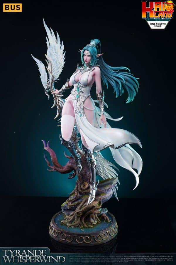 World of Warcraft BUS Studio Tyrande Whisperwind Resin Statue 2