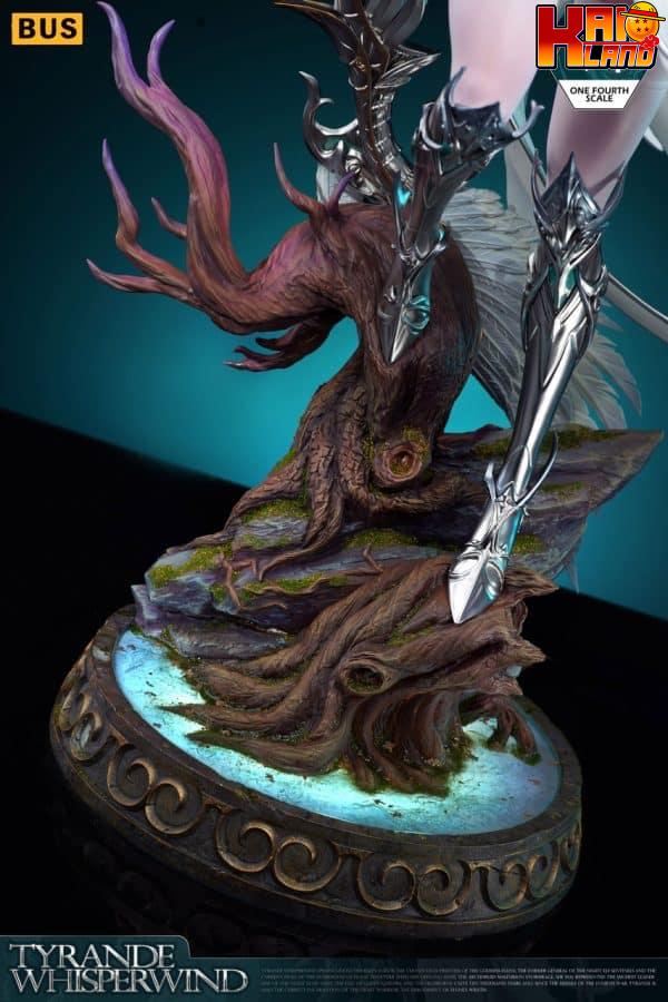 World of Warcraft BUS Studio Tyrande Whisperwind Resin Statue 7