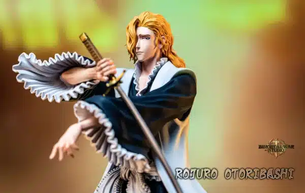 Bleach IW Studio Rojuro Otoeibashi Resin Statue 4 jpg