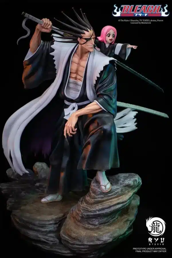 Bleach Ryu Studio Zaraki Kenpachi Licensed Resin Statue 2 jpg