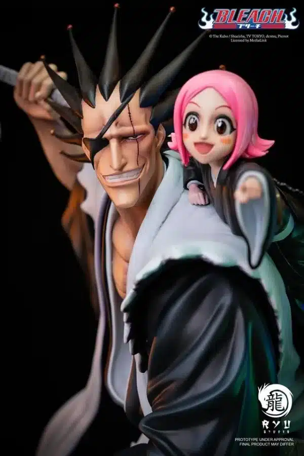 Bleach Ryu Studio Zaraki Kenpachi Licensed Resin Statue 3 jpg